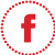 Photo of the Facebook logo in a red variation.